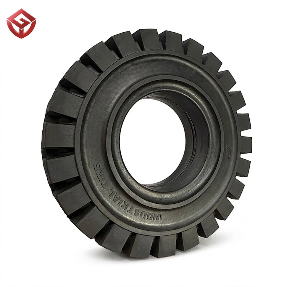 Solid Cushion Forklift Tires